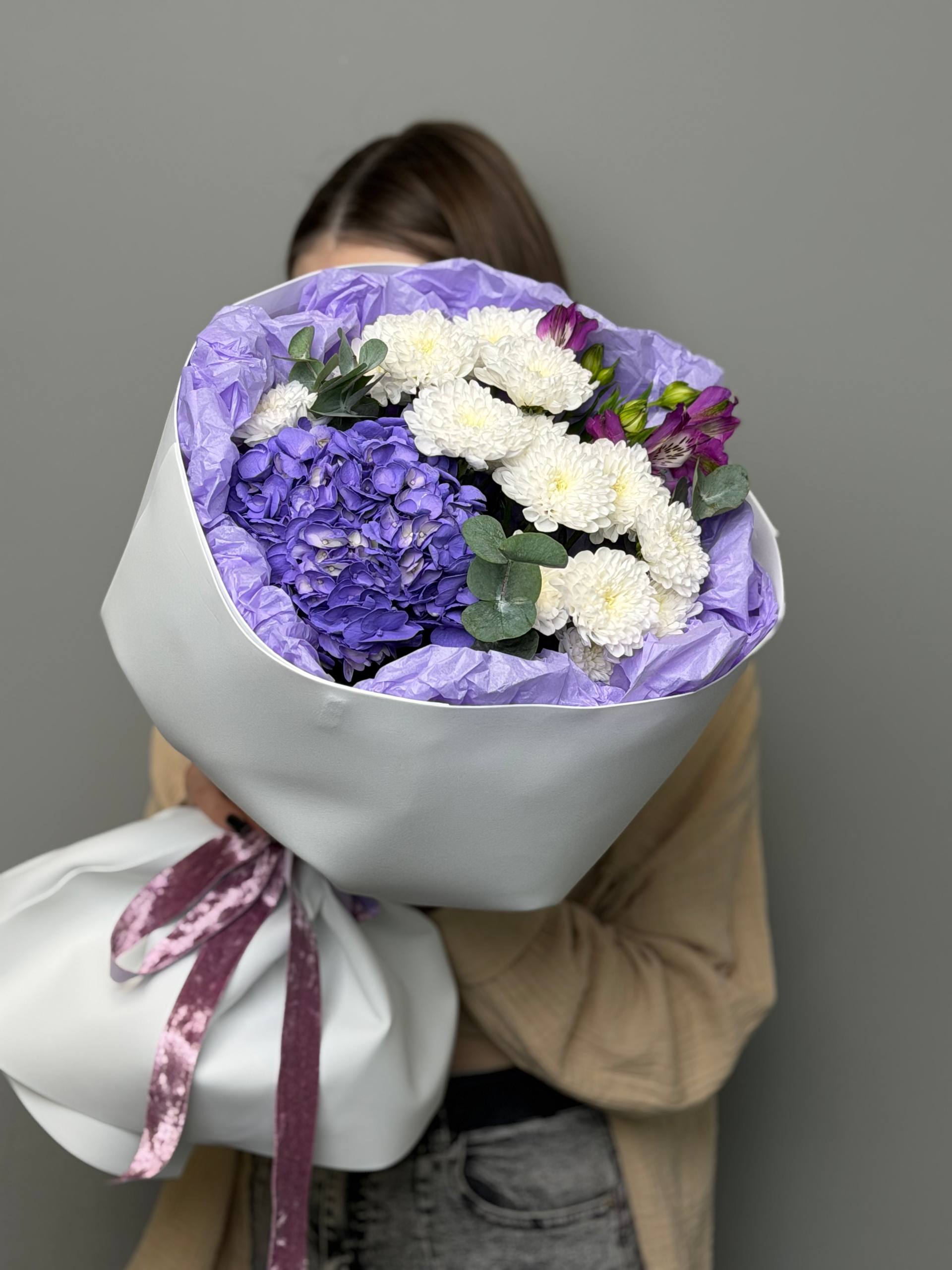 Букет на линейку